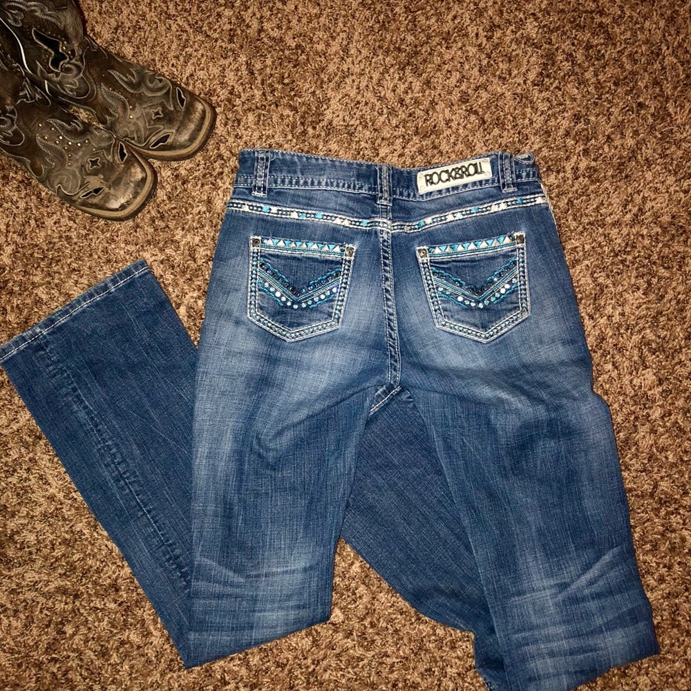 ROCK&ROLL MIDRISE JEANS